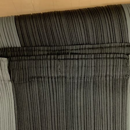 ISSEY MIYAKE イッセイミヤケ PLEATS PLEASE スカート バイカラー PP63-JG413 ブラック×グレー