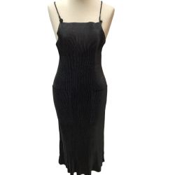 ISSEY MIYAKE イッセイミヤケ im MIYAKE DESIGN STUDIO エプロン ブラック Bランク