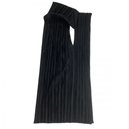 ISSEY MIYAKE イッセイミヤケ PLEATS PLEASE 変形 ベスト ブラック