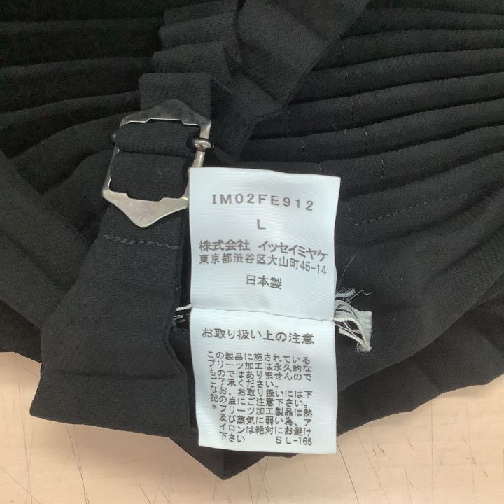 ISSEY MIYAKE イッセイミヤケ ホルターネック ベスト SIZE L プリーツ IM02FE912  ブラック｜中古｜なんでもリサイクルビッグバン