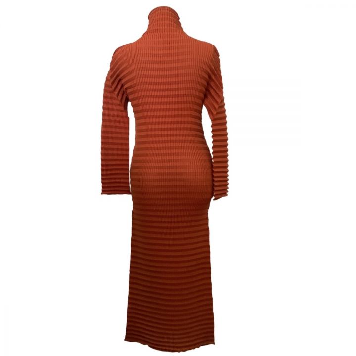 ISSEY MIYAKE イッセイミヤケ ジグザグ 立体プリーツ ワンピース