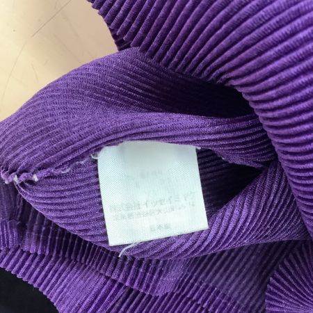  ISSEY MIYAKE イッセイミヤケ PLEATS PLEASE カットソー SIZE 3 PP19-JK314 パープル