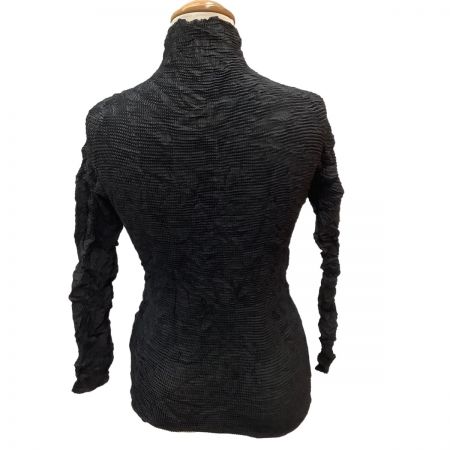  ISSEY MIYAKE イッセイミヤケ カットソー シワ加工 SIZE M IM94-FJ821 ブラック
