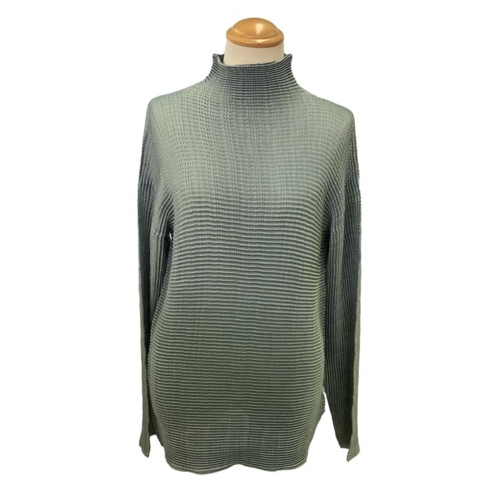 ISSEY MIYAKE イッセイミヤケ ワッフルプリーツ カットソー SIZE M 