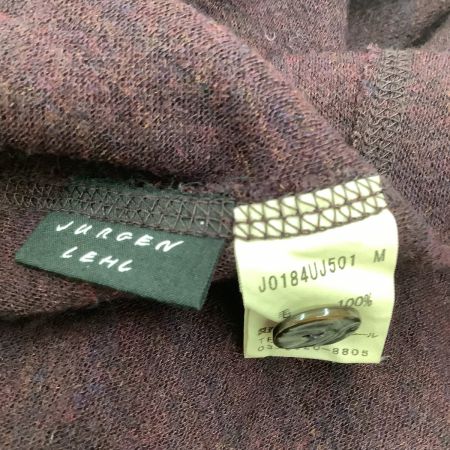  JURGEN LEHL ヨーガンレール レディース セットアップ ジャケット スカート SIZE M パープル