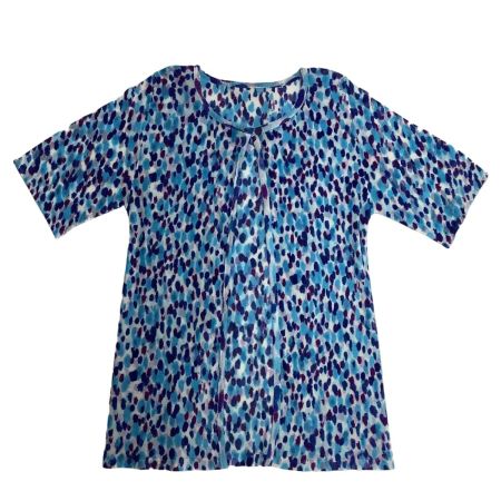 ISSEY MIYAKE イッセイミヤケ PLEATS PLEASE  カーディガン ドット SIZE 3 PP51-F0384 ブルー