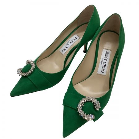  JIMMY CHOO ジミーチュウ 2022年 春夏モデル MALACHITE パンプス SIZE 36 グリーン