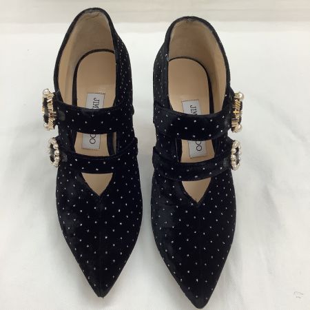  JIMMY CHOO ジミーチュウ レディース ブーティー ショートブーツ SIZE 36 ブラック