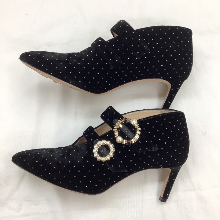 JIMMY CHOO ジミーチュウ レディース ブーティー ショートブーツ SIZE 36 ブラック｜中古｜なんでもリサイクルビッグバン