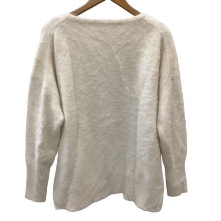  CEaRET シーレット レディース  ニット FOX90％カシミヤ10％ SIZE 2 ホワイト