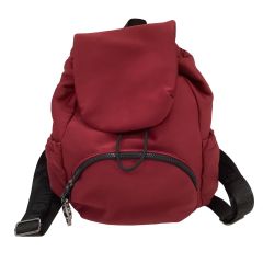 MARY QUANT マリークワント レディース カラビナリュック  ボルドー Bランク