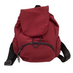 MARY QUANT マリークワント レディース カラビナリュック  ボルドー Bランク