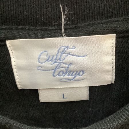 cult tokyo カルトトウキョウ 香椎かてぃ バタフライ Tシャツ SIZE L ブラック