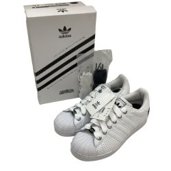 adidas アディダス 未使用 スニーカー メンズ レディース SUPER35STAR 24.5cm ホワイト Sランク