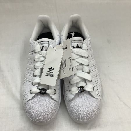 adidas アディダス 未使用 スニーカー メンズ レディース SUPER35STAR 24.5cm ホワイト