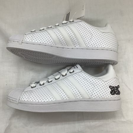 adidas アディダス 未使用 スニーカー メンズ レディース SUPER35STAR 24.5cm ホワイト