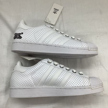 adidas アディダス 未使用 スニーカー メンズ レディース SUPER35STAR 24.5cm ホワイト