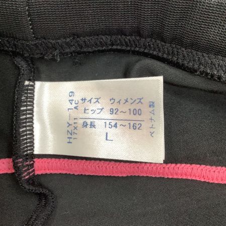  ワコール CW-X レディース アンダーウェア トレーニング スポーツウェア SIZE L HZY-149 ブラック×ピンクライン