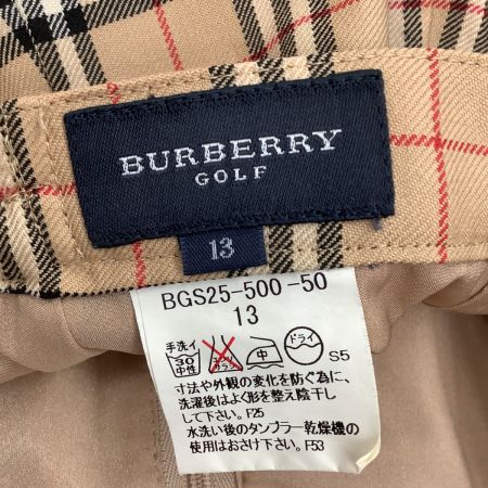  Burberrys バーバリーズ golf ゴルフ レディース スカート キュロット SIZE 13号 チェック ベージュ