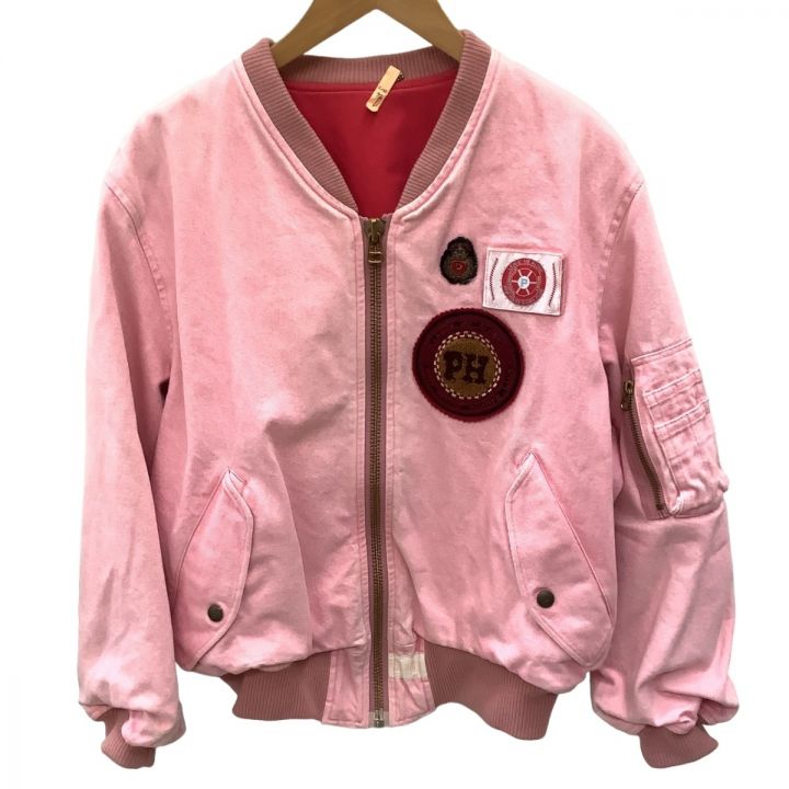 PINK HOUSE ピンクハウス レディース 激レア ブルゾン ワッペン vintage ピンク｜中古｜なんでもリサイクルビッグバン