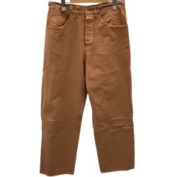 ♪♪ FULL COUNT フルカウント メンズ パンツ SIZE W34 ブラウン Bランク
