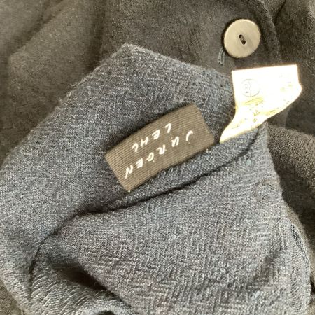 JURGEN LEHL ヨーガンレール レディース ロングコート SIZE M ネイビー