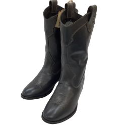 ♪♪ DIESEL ディーゼル レディース ウェスタンブーツ SIZE 24.5cm ブラック Bランク