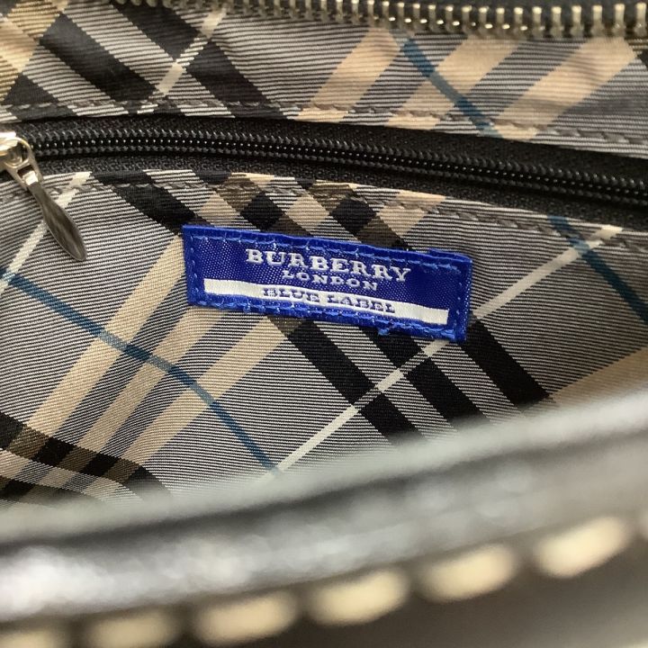 BURBERRY BLUE LABEL バーバリーブルーレーベル レディース ショルダーバッグ ブラック｜中古｜なんでもリサイクルビッグバン