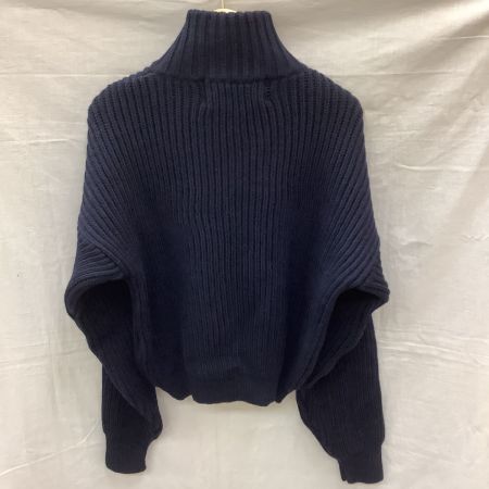  Oldderby knitwear オールダービーニットウェア レディース ニットパーカー  SIZE M ネイビー