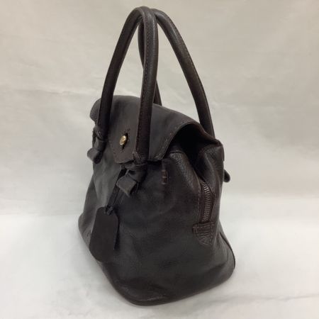 GENTEN ゲンテン レディース ハンドバッグ レザー  焦げ茶