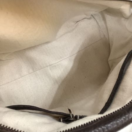 GENTEN ゲンテン レディース ハンドバッグ レザー  焦げ茶