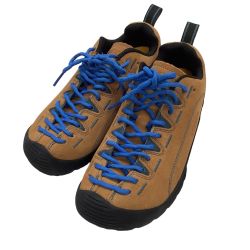 ♪♪ KEEN キーン ジャスパー レザー スウェード スニーカー SIZE 24cm CD-C 011220 ブラウン Bランク