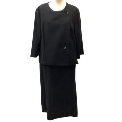 ♪♪ TOKYO SOIR トーキョーソワール レディース ワンピース 喪服 礼服 ブラックフォーマル SIZE 17号 ブラック Bランク