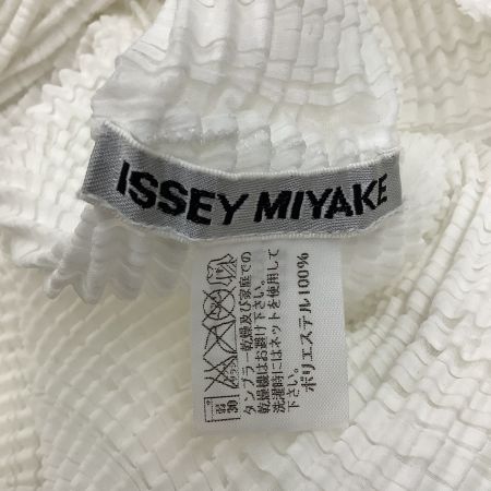  ISSEY MIYAKE イッセイミヤケ ワッフルプリーツ カットソー SIZE 2 IM04FT506 ホワイト