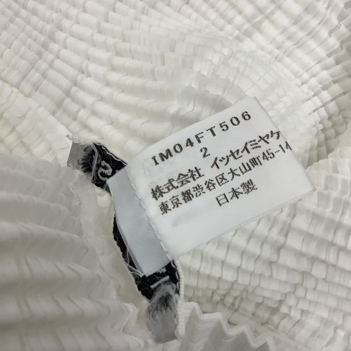 ISSEY MIYAKE イッセイミヤケ ワッフルプリーツ カットソー SIZE 2