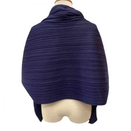  ISSEY MIYAKE イッセイミヤケ PLEATS PLEASE 横プリーツ ボレロ カーディガン  PP63-JO512 パープル