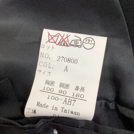   メンズ 燕尾服 セットアップスーツ モーニング SIZE 100-90 ブラック