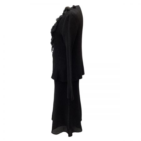  SPECCHIO スペッチオ レディース アンサンブル ワンピース カーディガン SIZE 40 ブラック