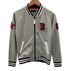 Callaway キャロウェイ レディース ゴルフ アウター ブルゾン ジャージ SIZE M  グレー Bランク