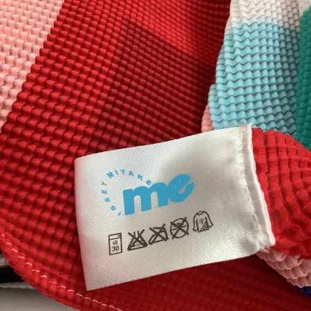  ISSEY MIYAKE me イッセイミヤケ ミー ワッフルプリーツ ノースリーブカットソー MI11FR272 カラフル