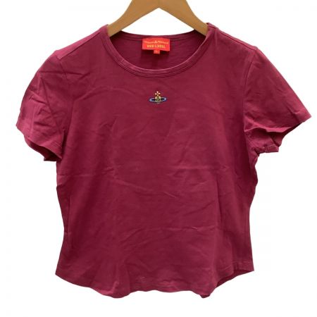  Vivienne Westwood ヴィヴィアン・ウエストウッド レディース Ｔシャツ カットソー SIZE 2 ピンク