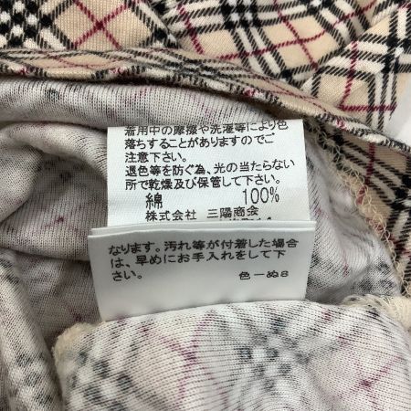  BURBERRY BLUE LABEL バーバリーブルーレーベル レディース カットソー チェック SIZE M ベージュ