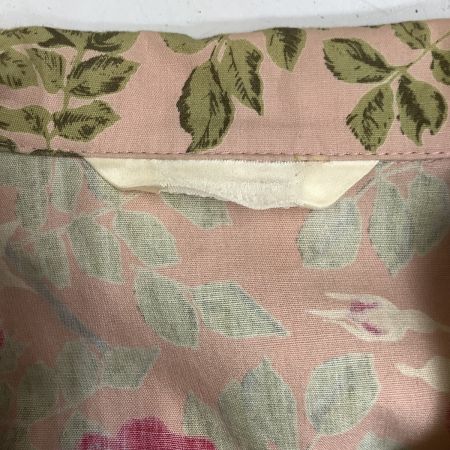 PINK HOUSE ピンクハウス レディース ワンピース 花柄 前開きボタン リボン ピコフリル ピンク