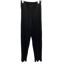 ♪♪ ISSEY MIYAKE イッセイミヤケ PLEATS PLEASE パンツ SIZE 3 PP05-JF004 ブラック Bランク