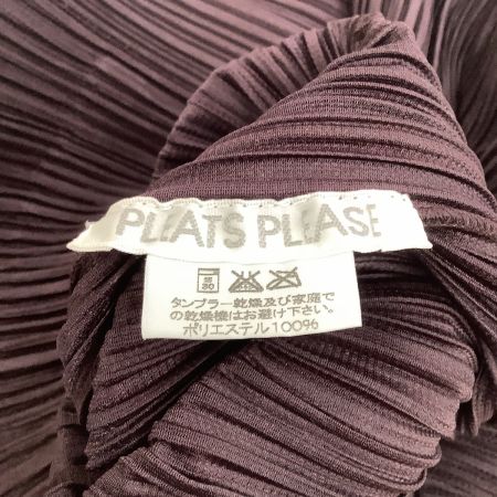 ISSEY MIYAKE イッセイミヤケ PLEATS PLEASE ロングジャケット SIZE 3 PP63-JA512 焦げ茶