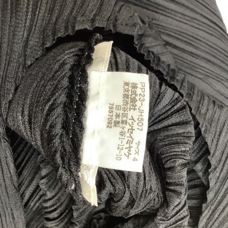  ISSEY MIYAKE イッセイミヤケ PLEATS PLEASE ワンピース 変形 SIZE 4 PP23-JH507 ブラック