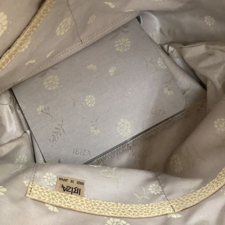 IBIZA イビサ レディース トートバッグ キャンバス 黄緑