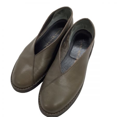  JURGEN LEHL ヨーガンレール レディース パンプス レザー SIZE 23.5cm カーキ