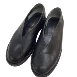 ♪♪ JURGEN LEHL ヨーガンレール レディース パンプス レザー SIZE 23.5cm ブラック Bランク