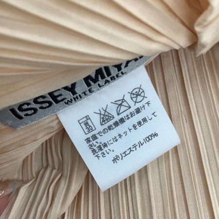  ISSEY MIYAKE イッセイミヤケ プリーツ 変形ワンピース 重ねスカート SIZE 3 IM42FH217 ベージュ